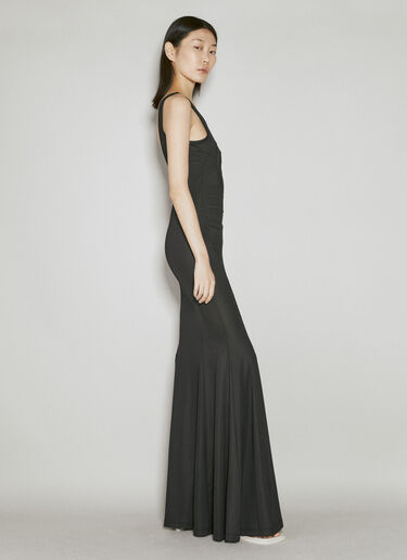Logo Print Stretch Jersey Maxi Dress Han Kjøbenhavn Logo Print Stretch Jersey Maxi Dress Black han0254007