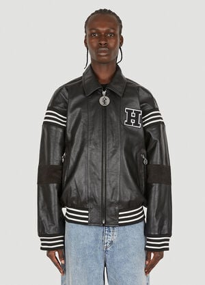 Honey Fucking Dijon x Keith Haring Bomber Jacket Black hdj0348005