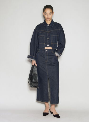 Denim Trucker Jacket Helmut Lang Denim Trucker Jacket Blue hlm0254001