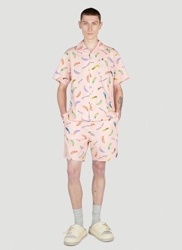 Feather Shirt Human Made Feather Shirt Pink hmd0152005