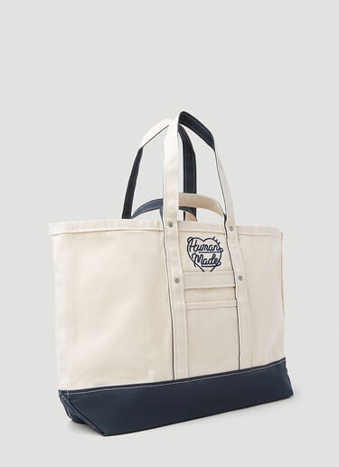 Human Made Canvas Tote Bag Cream hmd0152026