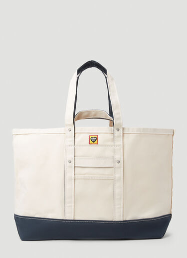 Canvas Tote Bag Human Made Canvas Tote Bag Cream hmd0152026
