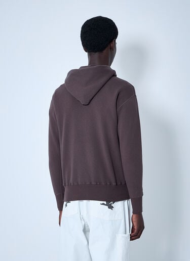 HUMAN MADE Logo Motif Hooded Sweatshirt Brown hmd0161003