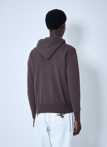 Logo Motif Hooded Sweatshirt HUMAN MADE Logo Motif Hooded Sweatshirt Brown hmd0161003