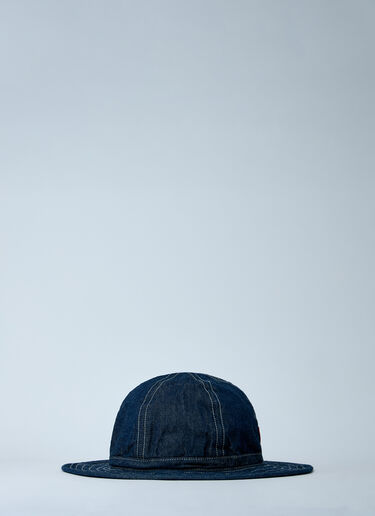 Logo Motif Bucket Hat HUMAN MADE Logo Motif Bucket Hat Blue hmd0161007
