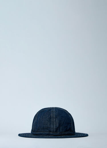 Logo Motif Bucket Hat HUMAN MADE Logo Motif Bucket Hat Blue hmd0161007