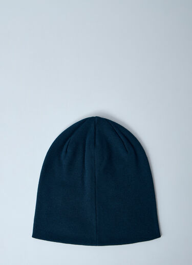 Logo Motif Beanie Hat HUMAN MADE Logo Motif Beanie Hat Navy hmd0161009