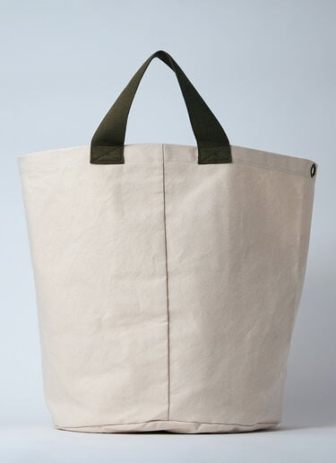 HUMAN MADE Large Canvas Tote Bag White hmd0161010