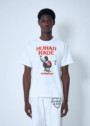 HUMAN MADE Logo Motif T-Shirt White hmd0161021
