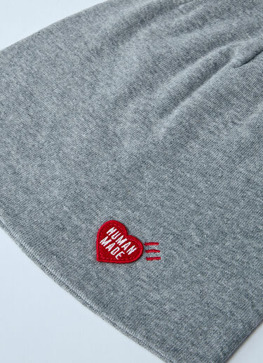 Logo Motif Beanie Hat HUMAN MADE Logo Motif Beanie Hat Grey hmd0161022