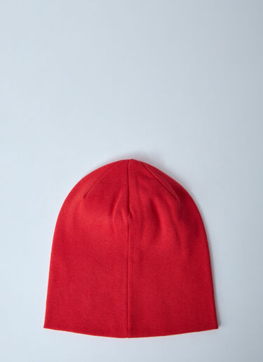 HUMAN MADE Logo Motif Beanie Hat Red hmd0161023