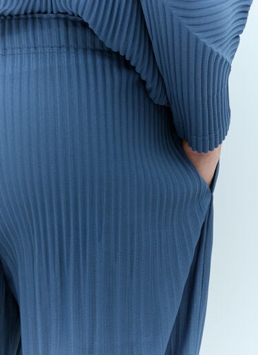 Homme Plissé Issey Miyake 먼슬리 컬러: 디셈버 팬츠  블루 hmp0155007