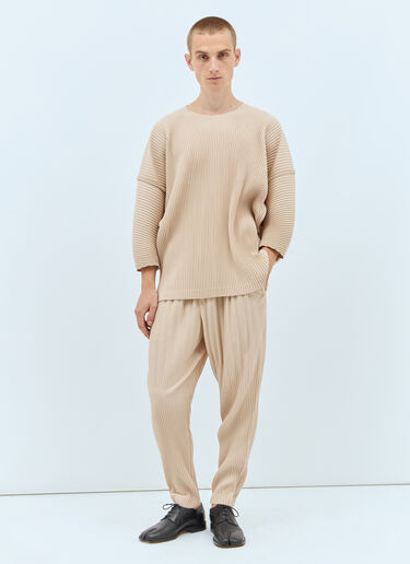エイプリルプリーツトップ Homme Plissé Issey Miyake エイプリルプリーツトップ ベージュ hmp0157001