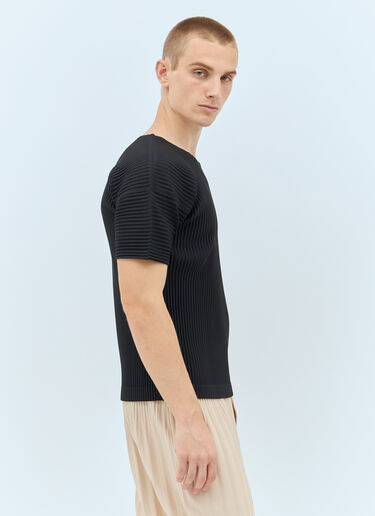 Pleated T-Shirt Homme Plissé Issey Miyake Pleated T-Shirt Black hmp0157023