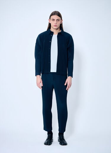 플리츠 셔츠 Homme Plissé Issey Miyake 플리츠 셔츠 블루 hmp0159007