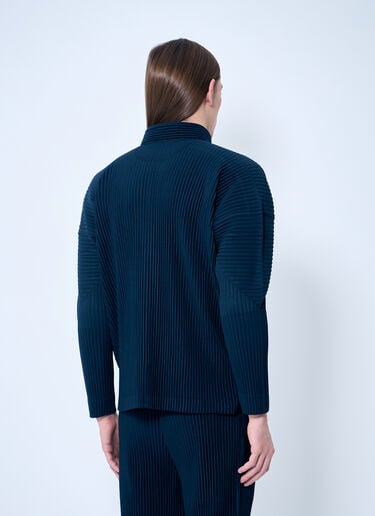 플리츠 셔츠 Homme Plissé Issey Miyake 플리츠 셔츠 블루 hmp0159007