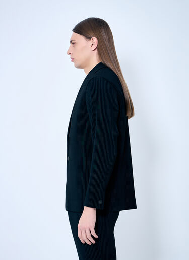 プリーツブレザー Homme Plissé Issey Miyake プリーツブレザー ブラック hmp0159016