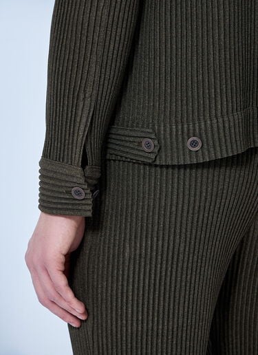 褶裥夹克 Homme Plissé Issey Miyake 褶裥夹克 卡其色 hmp0160002