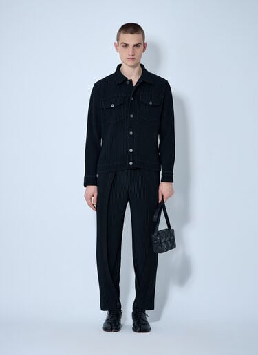 褶裥夹克 Homme Plissé Issey Miyake 褶裥夹克 黑色 hmp0160003