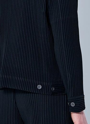 褶裥夹克 Homme Plissé Issey Miyake 褶裥夹克 黑色 hmp0160003