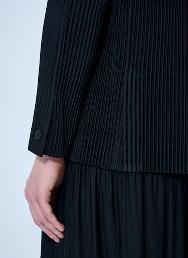 Homme Plissé Issey Miyake 플리츠 원 블레이저  블랙 hmp0160007
