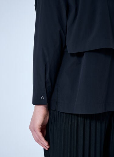 パッカブルシャツ Homme Plissé Issey Miyake パッカブルシャツ ブラック hmp0160010