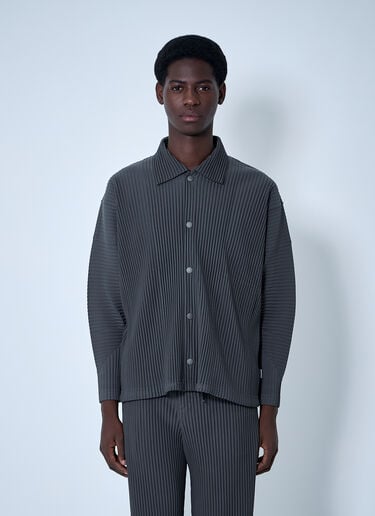 플리츠 재킷 Homme Plissé Issey Miyake 플리츠 재킷 그레이 hmp0160012