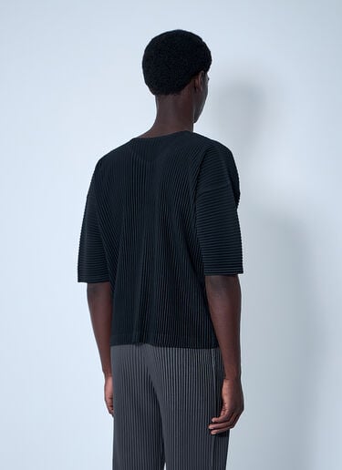 Homme Plissé Issey Miyake プリーツトップス  ブラック hmp0160016