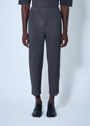 Homme Plissé Issey Miyake Pleated Pants Grey hmp0160017