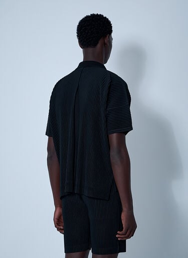 Pleated Shirt Homme Plissé Issey Miyake Pleated Shirt Black hmp0161001