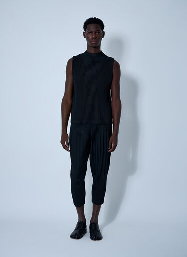 Pleated Top Homme Plissé Issey Miyake Pleated Top Black hmp0161002