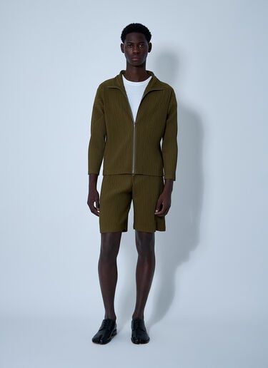 褶裥运动衫 Homme Plissé Issey Miyake 褶裥运动衫 卡其色 hmp0161003