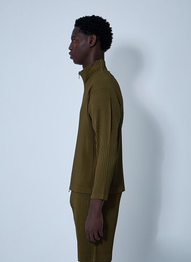 褶裥运动衫 Homme Plissé Issey Miyake 褶裥运动衫 卡其色 hmp0161003