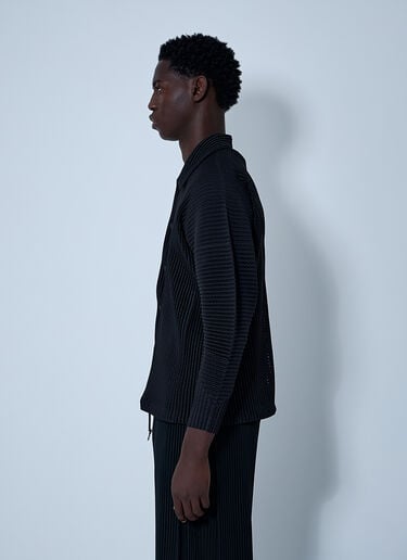 プリーツシャツ Homme Plissé Issey Miyake プリーツシャツ ブラック hmp0161005