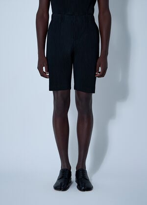 Homme Plissé Issey Miyake Pleated Shorts Black hmp0161009