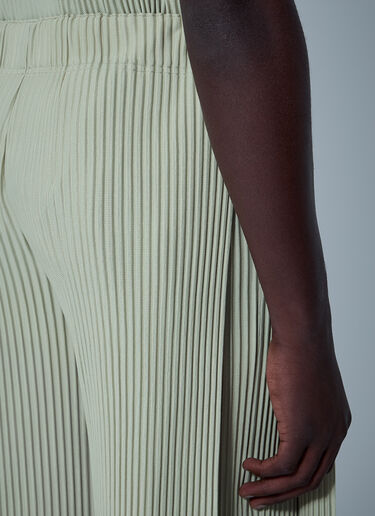 プリーツパンツ Homme Plissé Issey Miyake プリーツパンツ グリーン hmp0161011