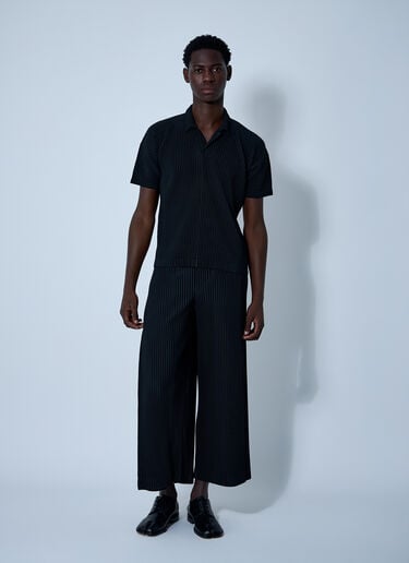 Homme Plissé Issey Miyake 플리츠 셔츠  블랙 hmp0161016