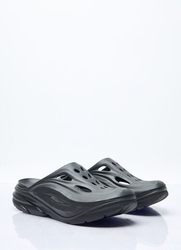HOKA Ora Recovery Mules Black hok0357001