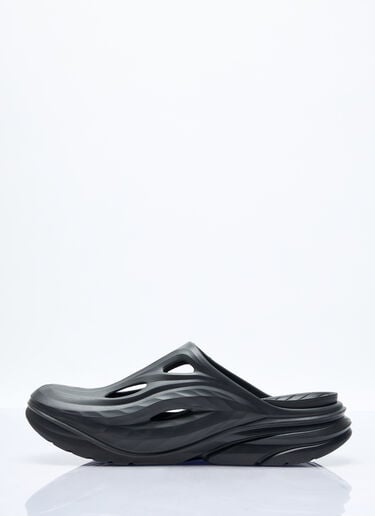 HOKA Ora Recovery Mules Black hok0357001