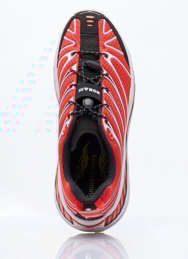 スティンソン エヴォOGスニーカー HOKA スティンソン エヴォOGスニーカー レッド hok0358007