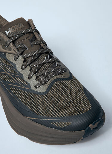 HOKA 본디 8 스니커즈 브라운 hok0358010