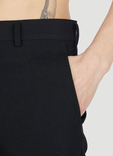 ジップモチーフパンツ Comme Des Garçons Homme Plus ジップモチーフパンツ ブラック hpl0152002