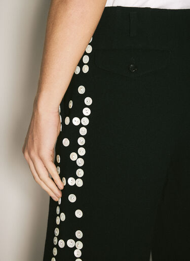 Button-Embellished Shorts Comme des Garçons Homme Plus Button-Embellished Shorts Black hpl0158007