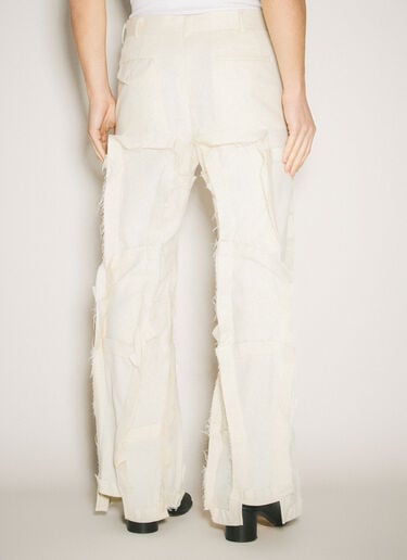Panelled Wool-Blend Pants Comme des Garçons Homme Plus Panelled Wool-Blend Pants Cream hpl0158008
