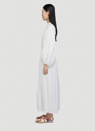 Isabel Marant Étoile Jaena Broderie 앙글레즈 드레스 화이트 ibe0247005