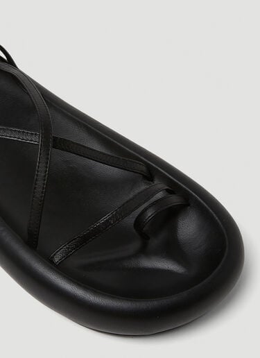 Isabel Marant 오메아 레이스 업 샌들 블랙 ibm0249030