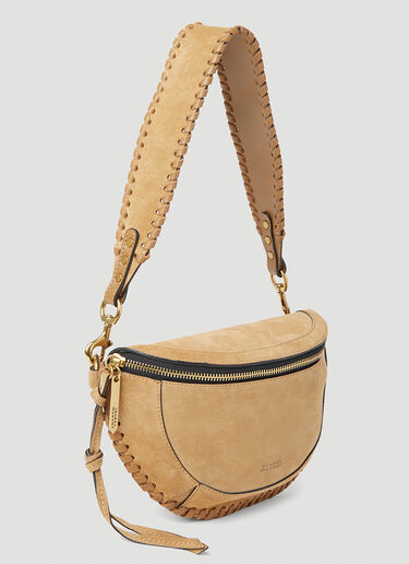 Isabel Marant Skano Shoulder Bag Beige ibm0253039