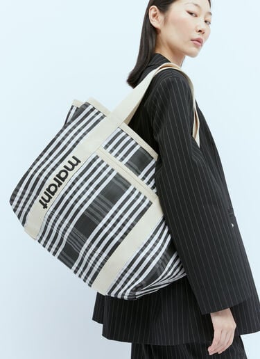 Darwen Check Tote Bag Isabel Marant Darwen Check Tote Bag Blue ibm0253044