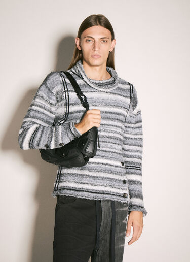 Small Object M02 Half Moon Shoulder Bag Innerraum Small Object M02 Half Moon Shoulder Bag Black inn0158005