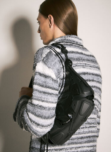 Small Object M02 Half Moon Shoulder Bag Innerraum Small Object M02 Half Moon Shoulder Bag Black inn0158005